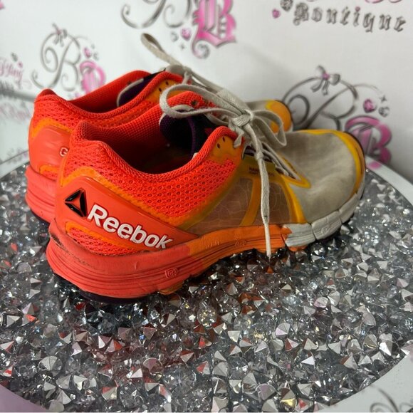 Reebok shoes guide 3.0 smooth fuse technology Orange and Gray Running Shoes - Picture 4 of 6
